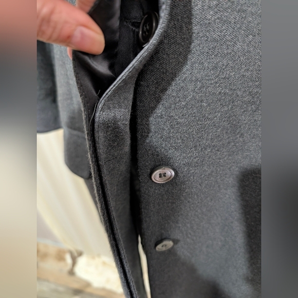 Vintage Burberrys Wool Overcoat Size 12 - Picture 4 of 6